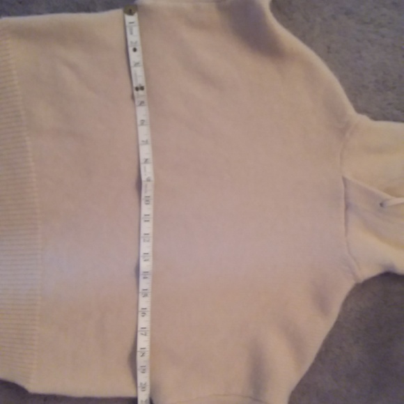 100 percent skin tone  cashmere sweater with hood size small from Aritzia - Picture 8 of 8